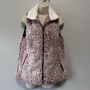 Merokeety Sherpa Fleece Vest Size M
